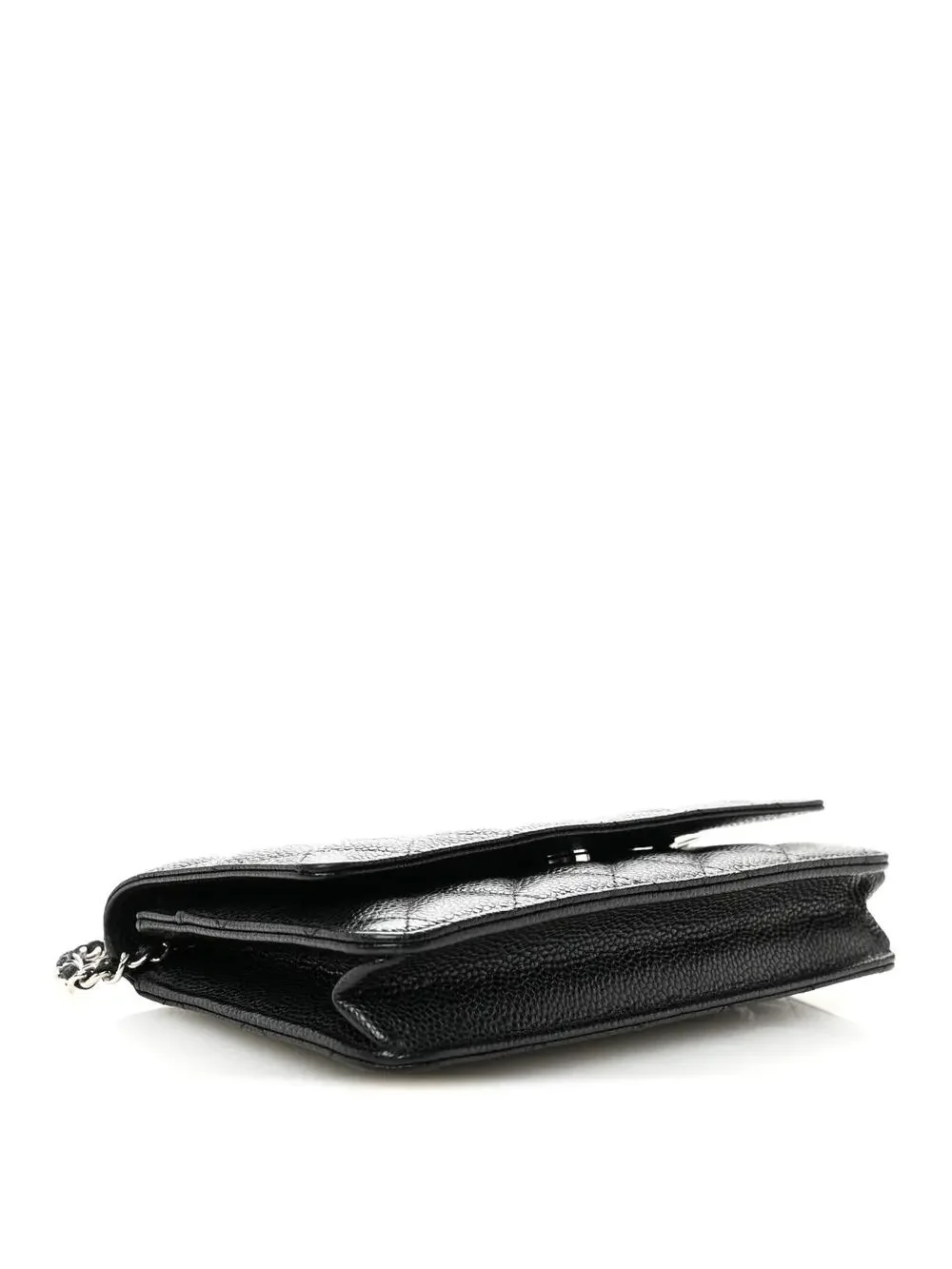 Chanel Caviar Quilted Wallet On Chain #339687C29B